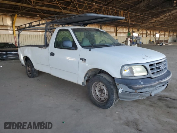 2003 Ford F-150 XL with VIN 1FTRF17W43NA46900, listed as a Copart auction lot 76247114 with 295,546 mi miles and Salvage Title. Bid and sale history available at DreamBid. Image 4.