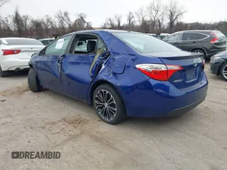 2016 Toyota Corolla L with VIN 2T1BURHE8GC525230, listed as a IAAI auction lot 41610808 with 115,515 mi miles and . Bid and sale history available at DreamBid. Image 3.