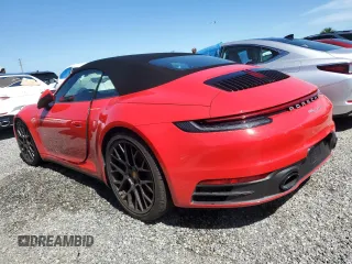 2024 Porsche 911 Carrera with VIN WP0CA2A95RS238446, listed as a Copart auction lot 74348734 with Not Provided miles and Salvage Title. Bid and sale history available at DreamBid. Image 2.