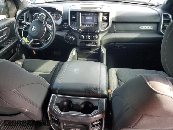 2020 Ram 1500 Big Horn with VIN 1C6SRFFT4LN345243, listed as a Copart auction lot 54349965 with 72,751 mi miles and Salvage Title. Bid and sale history available at carsss.com. Image 8.