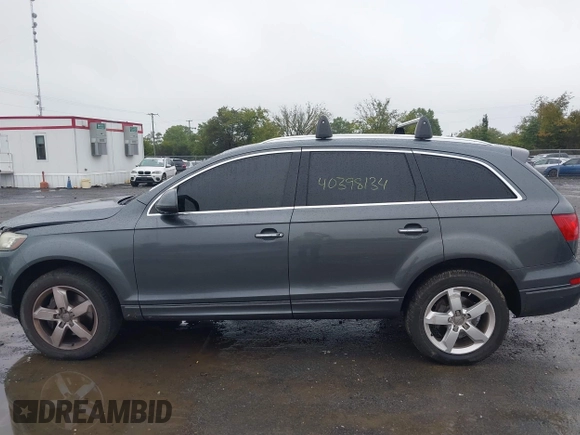 2013 Audi Q7 Premium Plus with VIN WA1LMAFE7DD004081, listed as a IAAI auction lot 40398134 with 143,475 mi miles and . Bid and sale history available at DreamBid. Image 14.