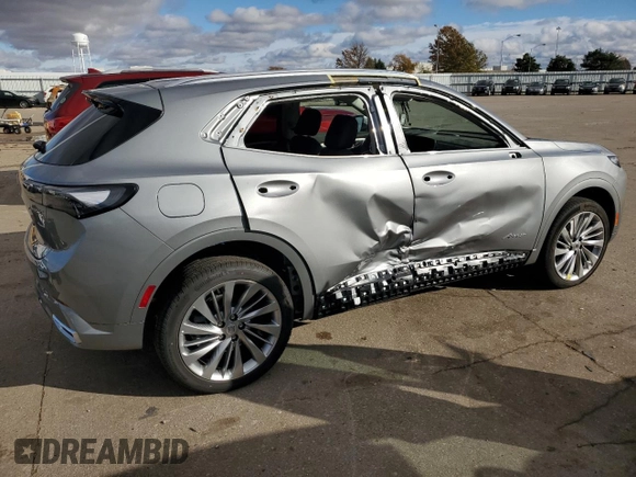 2024 Buick Envision Avenir with VIN LRBFZSE43RD013465, listed as a Copart auction lot 78817344 with 1,853 mi miles and Salvage Title. Bid and sale history available at carsss.com. Image 3.