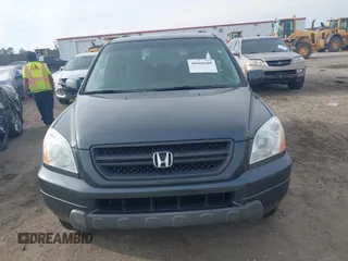 2004 Honda Pilot EX with VIN 2HKYF184X4H590442, listed as a IAAI auction lot 40968680 with 224,892 mi miles. Bid and sale history available at carsss.com. Image 12.