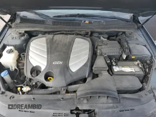 2014 Kia Cadenza Premium with VIN KNALN4D72E5142855, listed as a Copart auction lot 77654804 with 107,216 mi miles and Salvage Title. Bid and sale history available at carsss.com. Image 11.