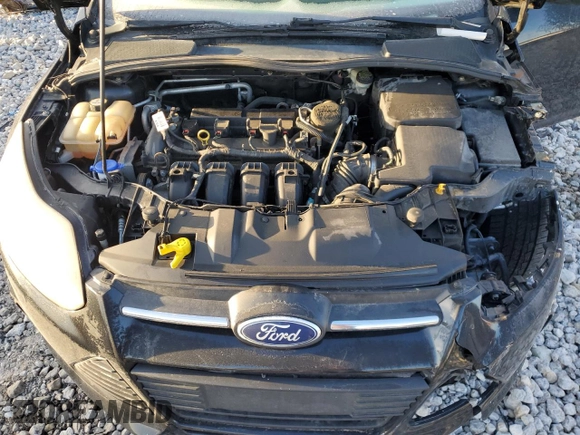 2013 Ford Focus SE with VIN 1FADP3F29DL340104, listed as a Copart auction lot 50314255 with 99,604 mi miles and Salvage Title. Bid and sale history available at carsss.com. Image 12.