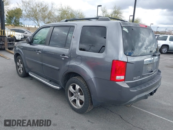 2014 Honda Pilot EX-L with VIN 5FNYF3H52EB015806, listed as a IAAI auction lot 41676586 with 193,215 mi miles and . Bid and sale history available at carsss.com. Image 3.