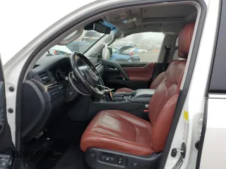 2018 Lexus LX with VIN JTJHY7AX7J4257535, listed as a Copart auction lot 83635384 with 67,720 mi miles and Salvage Title. Bid and sale history available at carsss.com. Image 7.