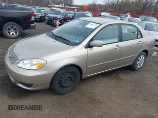 2004 Toyota Corolla CE with VIN 2T1BR32E24C258637, listed as a IAAI auction lot 41881455 with 175,944 mi miles and . Bid and sale history available at DreamBid. Image 2.