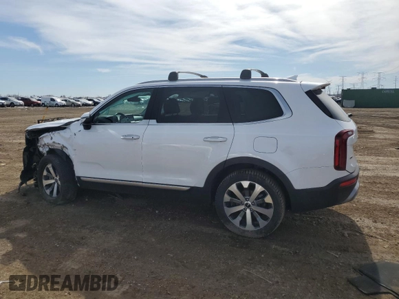 2022 Kia Telluride S with VIN 5XYP6DHC1NG324448, listed as a Copart auction lot 47869965 with 55,138 mi miles and Salvage Title. Bid and sale history available at DreamBid. Image 2.