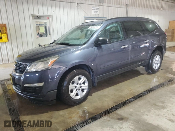 2013 Chevrolet Traverse LS with VIN 1GNKVFKD5DJ159147, listed as a Copart auction lot 54339775 with 139,489 mi miles and Salvage Title. Bid and sale history available at DreamBid. Image 1.