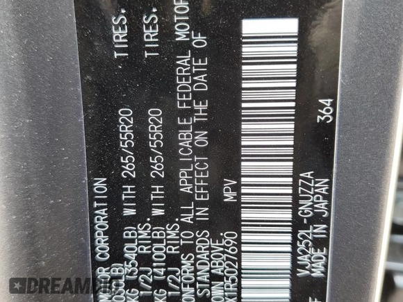 2024 Lexus GX 550 Premium z VIN JTJTBCDX1R5027690, wystawiony jako Copart lot #55492475 z przebiegiem 6 124 mil mil oraz Szkoda całkowita • Salvage title. Historia ofert i sprzedaży dostępna na DreamBid. Obrazek 14.