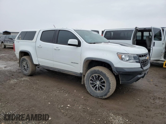 2018 Chevrolet Colorado 4WD ZR2 with VIN 1GCPTEE18J1290987, listed as a Copart auction lot 43044365 with 93,142 mi miles and Salvage Title. Bid and sale history available at carsss.com. Image 4.