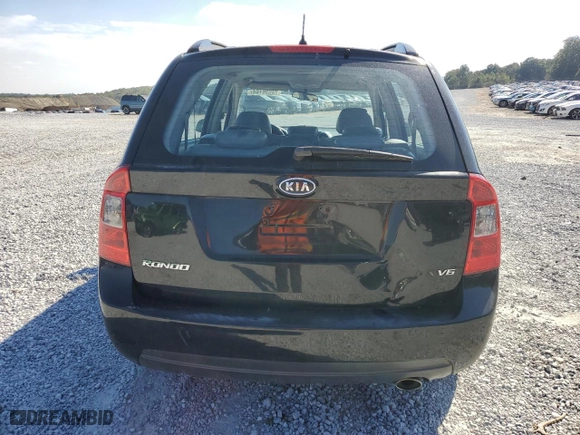 2007 Kia Rondo EX with VIN KNAFG526177042826, listed as a Copart auction lot 74536164 with 219,103 mi miles and Salvage Title. Bid and sale history available at carsss.com. Image 6.
