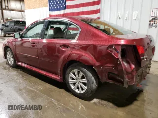2012 Subaru Legacy 2.5i Premium with VIN 4S3BMCC67C3040514, listed as a Copart auction lot 50592645 with 61,207 mi miles and Salvage Title. Bid and sale history available at carsss.com. Image 2.