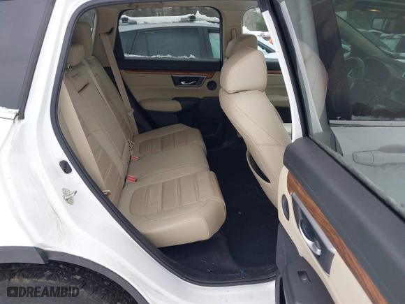 2019 Honda CR-V EX-L with VIN 2HKRW2H84KH665159, listed as a IAAI auction lot 41558717 with 77,307 mi miles. Bid and sale history available at carsss.com. Image 8.