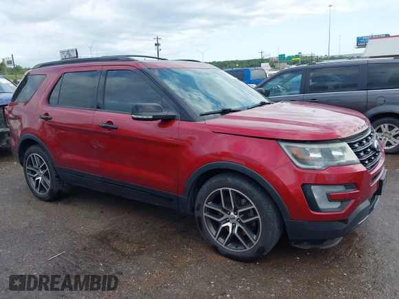 2016 Ford Explorer Sport with VIN 1FM5K8GTXGGC27286, listed as a IAAI auction lot 42529111 with 251,420 mi miles and . Bid and sale history available at DreamBid. Image 13.