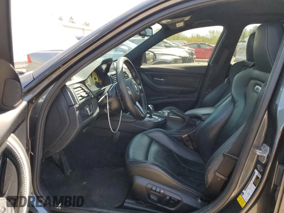 2015 BMW M3 with VIN WBS3C9C54FP804665, listed as a Copart auction lot 50595684 with 92,272 mi miles. Bid and sale history available at carsss.com. Image 7.