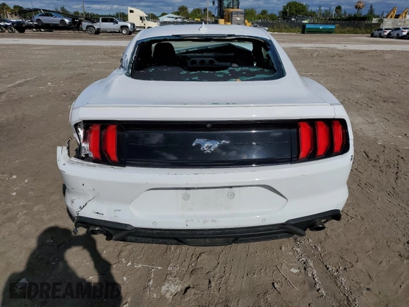 2021 Ford Mustang EcoBoost with VIN 1FA6P8TH5M5103967, listed as a Copart auction lot 73169382 with 29,420 mi miles. Bid and sale history available at carsss.com. Image 6.