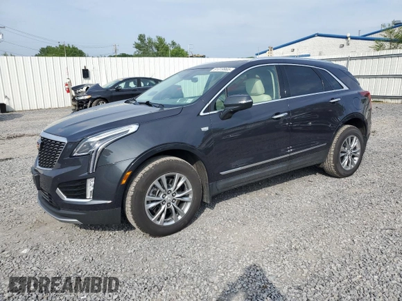 2022 Cadillac XT5 AWD Premium Luxury with VIN 1GYKNDRS9NZ126988, listed as a Copart auction lot 61019965 with 30,189 mi miles and Salvage title. Bid and sale history available at DreamBid. Image 1.