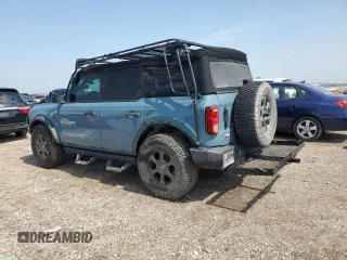 2021 Ford Bronco with VIN 1FMDE5BH2MLA83983, listed as a Copart auction lot 54361535 with 68,909 mi miles and Salvage Title. Bid and sale history available at DreamBid. Image 2.