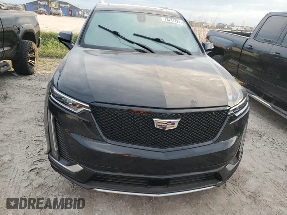 2020 Cadillac XT6 AWD Premium Luxury with VIN 1GYKPFRS5LZ227559, listed as a Copart auction lot 76241174 with 0 mi miles and Salvage Title. Bid and sale history available at carsss.com. Image 5.