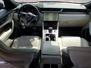 2023 Jaguar F-Pace SVR with VIN SADCZ2EEXPA708753, listed as a Copart auction lot 53111765 with 51,378 mi miles and Salvage Title. Bid and sale history available at DreamBid. Image 8.