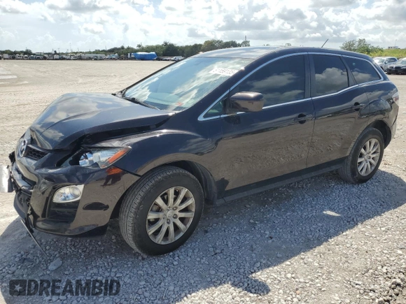 2011 Mazda CX-7 i Sport with VIN JM3ER2B57B0405573, listed as a Copart auction lot 51159135 with 127,903 mi miles and Salvage Title. Bid and sale history available at carsss.com. Image 1.