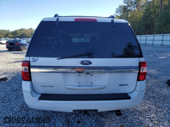 2015 Ford Expedition Max Limited with VIN 1FMJK1KT2FEF10501, listed as a Copart auction lot 81652754 with 140,289 mi miles and Salvage Title. Bid and sale history available at carsss.com. Image 6.