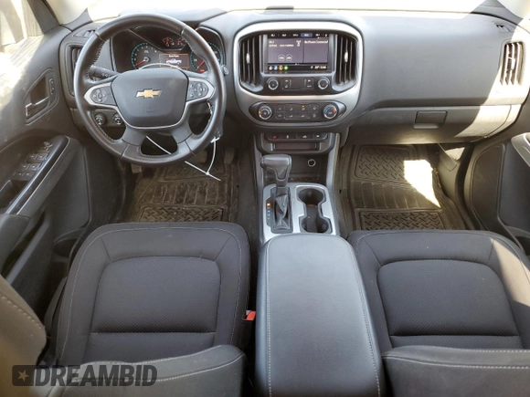 2020 Chevrolet Colorado 4WD LT with VIN 1GCGTCEN9L1251335, listed as a Copart auction lot 48539795 with 34,019 mi miles and Salvage Title. Bid and sale history available at carsss.com. Image 8.