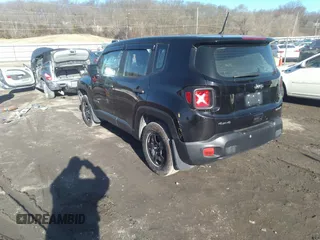 2018 Jeep Renegade Sport с VIN ZACCJBAH5JPH40598, выставлен на аукционе IAAI как лот 41728681 с пробегом 147 221 миль миль и . История ставок и продаж доступна на DreamBid. Изображение 3.