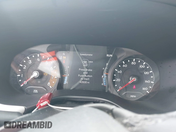 2023 Jeep Compass (RED) Edition with VIN 3C4NJDCN3PT565647, listed as a IAAI auction lot 42461874 with 42,830 mi miles and . Bid and sale history available at DreamBid. Image 7.