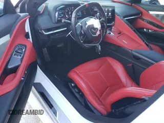 2021 Chevrolet Corvette 2LT with VIN 1G1YB2D42M5114024, listed as a Copart auction lot 81778014 with 17,988 mi miles and Salvage Title. Bid and sale history available at carsss.com. Image 8.