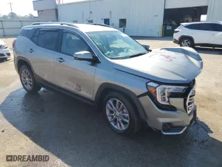 2023 GMC Terrain SLT with VIN 3GKALPEG0PL273175, listed as a Copart auction lot 48524875 with 33,842 mi miles and Salvage Title. Bid and sale history available at carsss.com. Image 4.