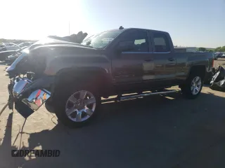 2014 GMC Sierra 1500 SLE with VIN 1GTR1UEC3EZ117119, listed as a Copart auction lot 49264244 with 0 mi miles and Salvage Title. Bid and sale history available at carsss.com. Image 1.