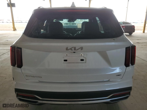2024 Kia Sorento Hybrid EX with VIN KNDRHDLG0R5236342, listed as a Copart auction lot 65931484 with 12,117 mi miles and Salvage Title. Bid and sale history available at carsss.com. Image 6.