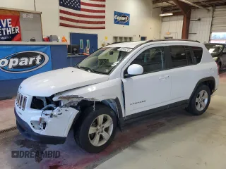 2014 Jeep Compass Latitude with VIN 1C4NJDEB3ED622287, listed as a Copart auction lot 53618275 with 68,141 mi miles and Salvage Title. Bid and sale history available at carsss.com. Image 1.