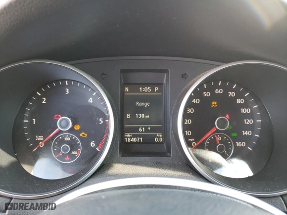 2012 Volkswagen Jetta SportWagen TDI w/Sunroof & Nav with VIN 3VWPL7AJXCM608841, listed as a Copart auction lot 69974534 with 184,071 mi miles and Clean Title. Bid and sale history available at carsss.com. Image 9.