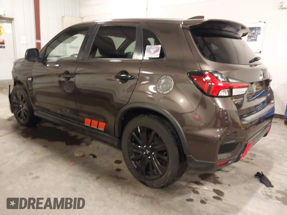 2020 Mitsubishi Outlander Sport ES 2.0 with VIN JA4AP3AU5LU025003, listed as a IAAI auction lot 41174862 with 143,047 mi miles. Bid and sale history available at carsss.com. Image 3.