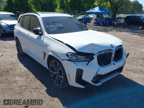 2022 BMW X3 M with VIN 5YM13EC05N9J35019, listed as a IAAI auction lot 42303329 with 44,972 mi miles and . Bid and sale history available at DreamBid. Image 6.