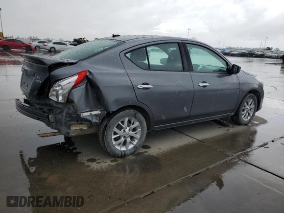 2018 Nissan Versa Sedan SV with VIN 3N1CN7AP1JL872424, listed as a Copart auction lot 51468345 with 200,793 mi miles and Salvage Title. Bid and sale history available at carsss.com. Image 3.