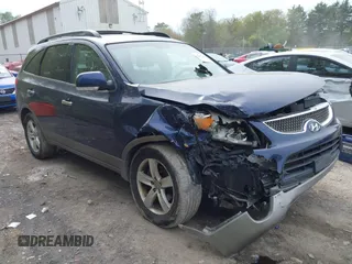 2011 Hyundai Veracruz GLS z VIN KM8NUDCC9BU146895, wystawiony jako IAAI lot #42227869 z przebiegiem 186 550 mil mil oraz . Historia ofert i sprzedaży dostępna na DreamBid. Obrazek 1.