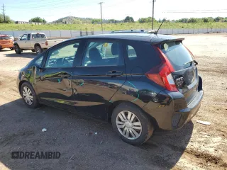 2015 Honda Fit LX with VIN 3HGGK5H55FM717684, listed as a Copart auction lot 61550505 with 146,646 mi miles and Salvage title. Bid and sale history available at DreamBid. Image 2.
