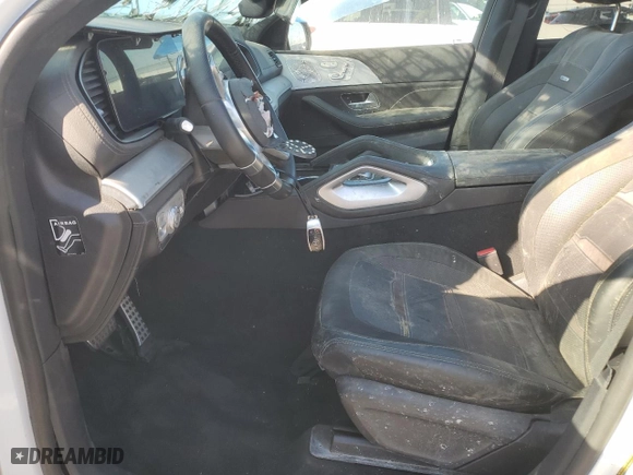 2021 Mercedes-Benz GLE with VIN 4JGFD6BB3MA399773, listed as a Copart auction lot 52592455 with 0 mi miles and Salvage Title. Bid and sale history available at carsss.com. Image 7.
