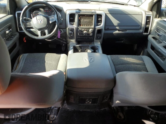 2014 Ram 1500 Big Horn with VIN 1C6RR7LT3ES470084, listed as a Copart auction lot 57483765 with 145,000 mi miles and Salvage title. Bid and sale history available at DreamBid. Image 8.