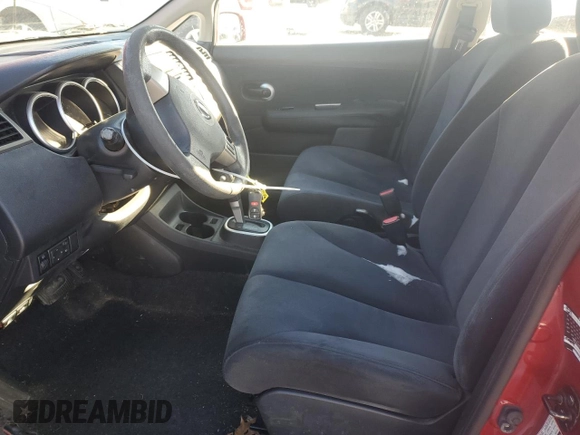 2009 Nissan Versa 1.8 S with VIN 3N1BC11E39L400203, listed as a Copart auction lot 88673145 with 105,578 mi miles and Salvage Title. Bid and sale history available at carsss.com. Image 7.