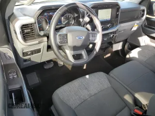 2022 Ford F-150 XL with VIN 1FTMF1E58NKE13404, listed as a Copart auction lot 80990584 with 24,179 mi miles and Salvage Title. Bid and sale history available at DreamBid. Image 8.