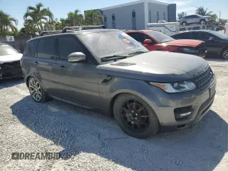 2014 Land Rover Range Rover Sport SE with VIN SALWG2WF4EA327489, listed as a Copart auction lot 49909725 with 93,848 mi miles and Salvage Title. Bid and sale history available at carsss.com. Image 4.