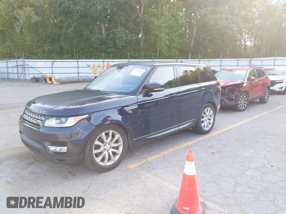 2016 Land Rover Range Rover Sport HSE with VIN SALWR2PFXGA114722, listed as a IAAI auction lot 42434812 with 197,063 mi miles and . Bid and sale history available at DreamBid. Image 2.