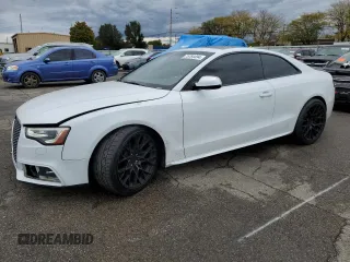 2016 Audi S5 Premium Plus with VIN WAUC4AFR8GA025470, listed as a Copart auction lot 75764494 with 45,552 mi miles and Salvage Title. Bid and sale history available at carsss.com. Image 1.