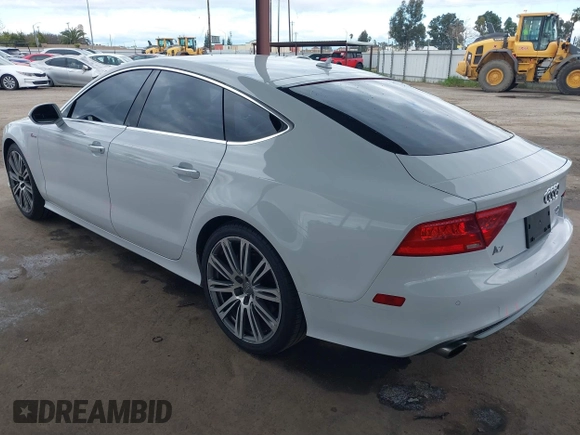 2014 Audi A7 3.0 Prestige with VIN WAU2GAFC7EN059419, listed as a IAAI auction lot 41702771 with 134,474 mi miles. Bid and sale history available at carsss.com. Image 3.